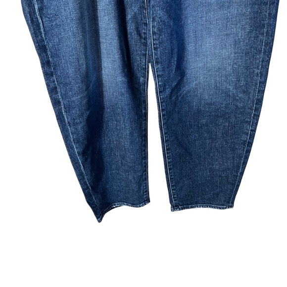 MOTHER The Curbside Flood Wide Straight Leg Jean In Yee Haw - Picture 6 of 16